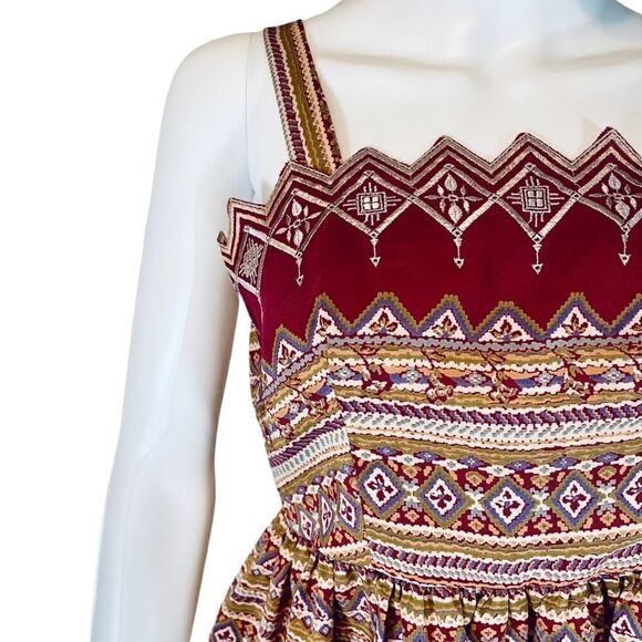 Boutique Bohemian Embroidered Dress - Picture 3 of 11